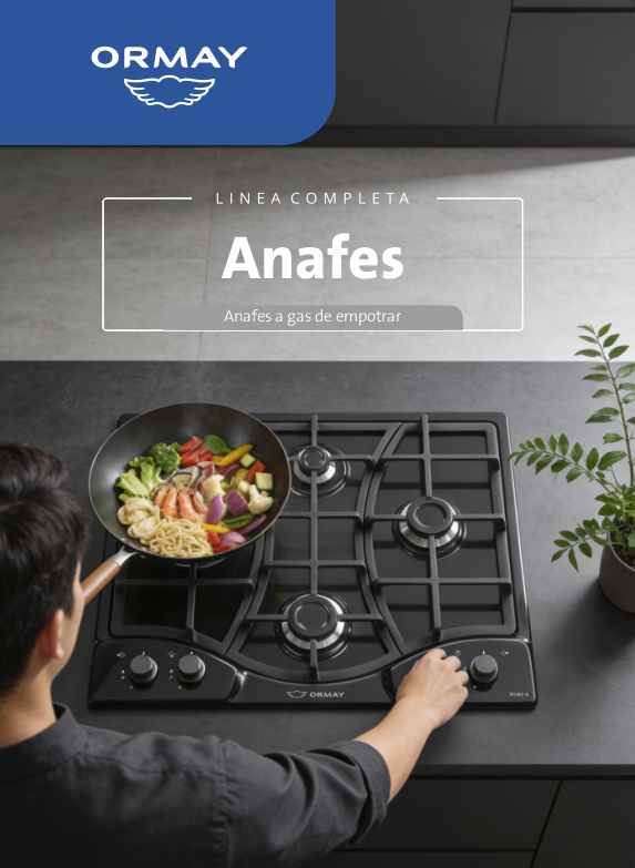 Portada Cat&aacute;logo Ormay Anafes a gas